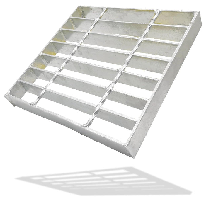 Verzinkter Stahl-Ablaufrost für Einfahrt 254 x 254 mm 10X10, 10X10