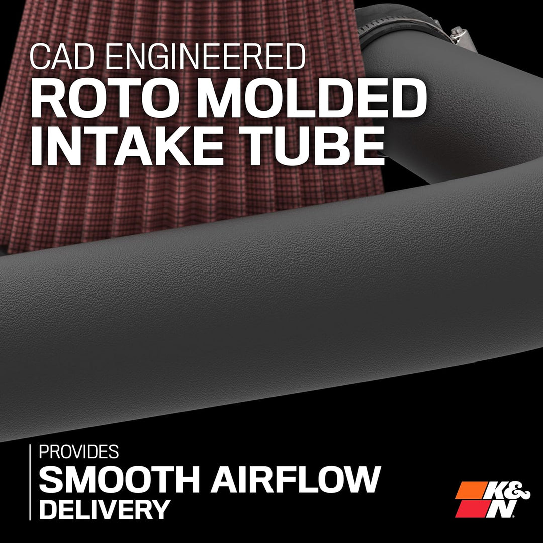 K&N 57-0479 Waschbarer und wiederverwendbarer KFZ Hochleistungsluftfiltersystem