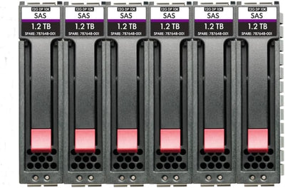 HPE MSA 1.8 TB SAS 10K SFF HDD Bdl