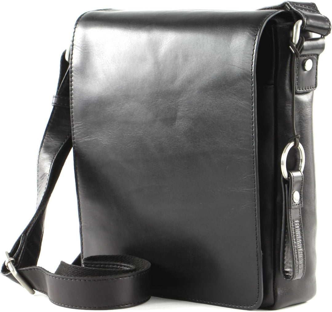Leonhard Heyden Cambridge Umhängetasche 26 cm Schwarz, Schwarz
