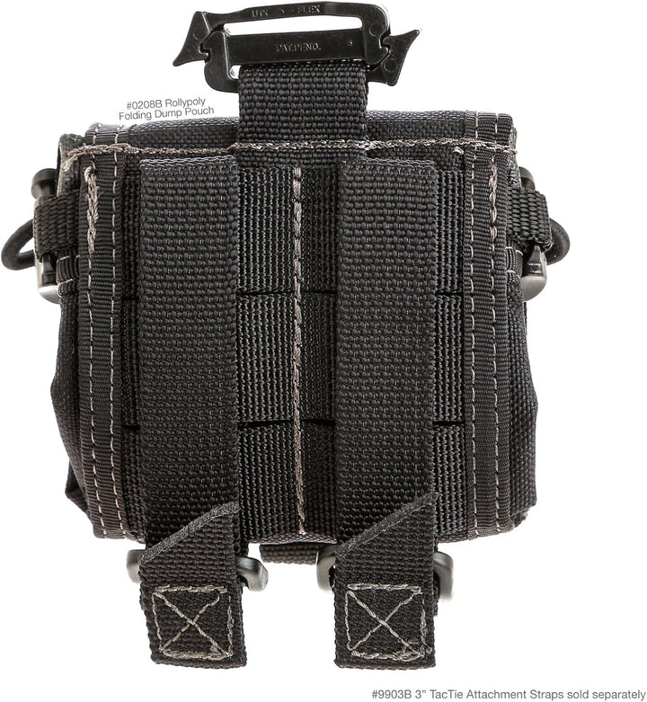 Maxpedition Faltbeutel Rollypoly Schwarz, Schwarz