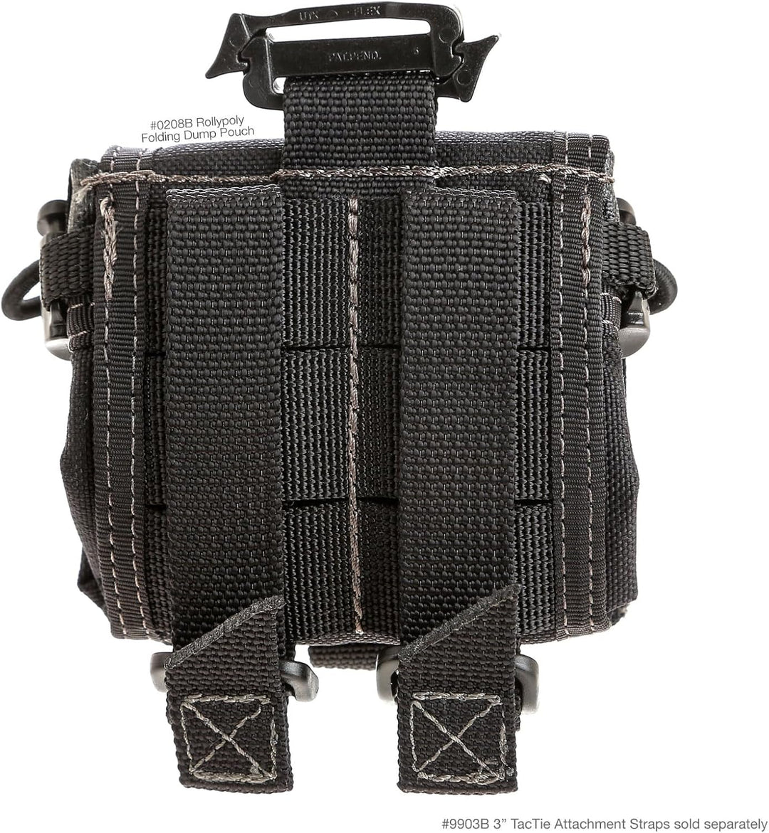 Maxpedition Faltbeutel Rollypoly Schwarz, Schwarz