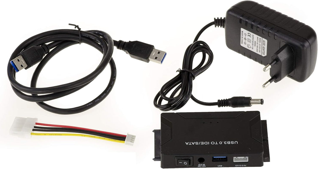 KALEA-INFORMATIQUE Adapterkonverter für Festplatten IDE 40 44 und SATA 2.5 3.5 zu USB 3.0, unterstüt