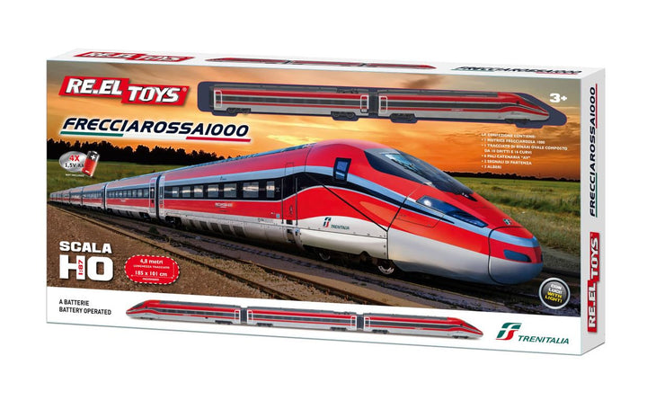 Pista treno Re. El Toys Freccia Rossa