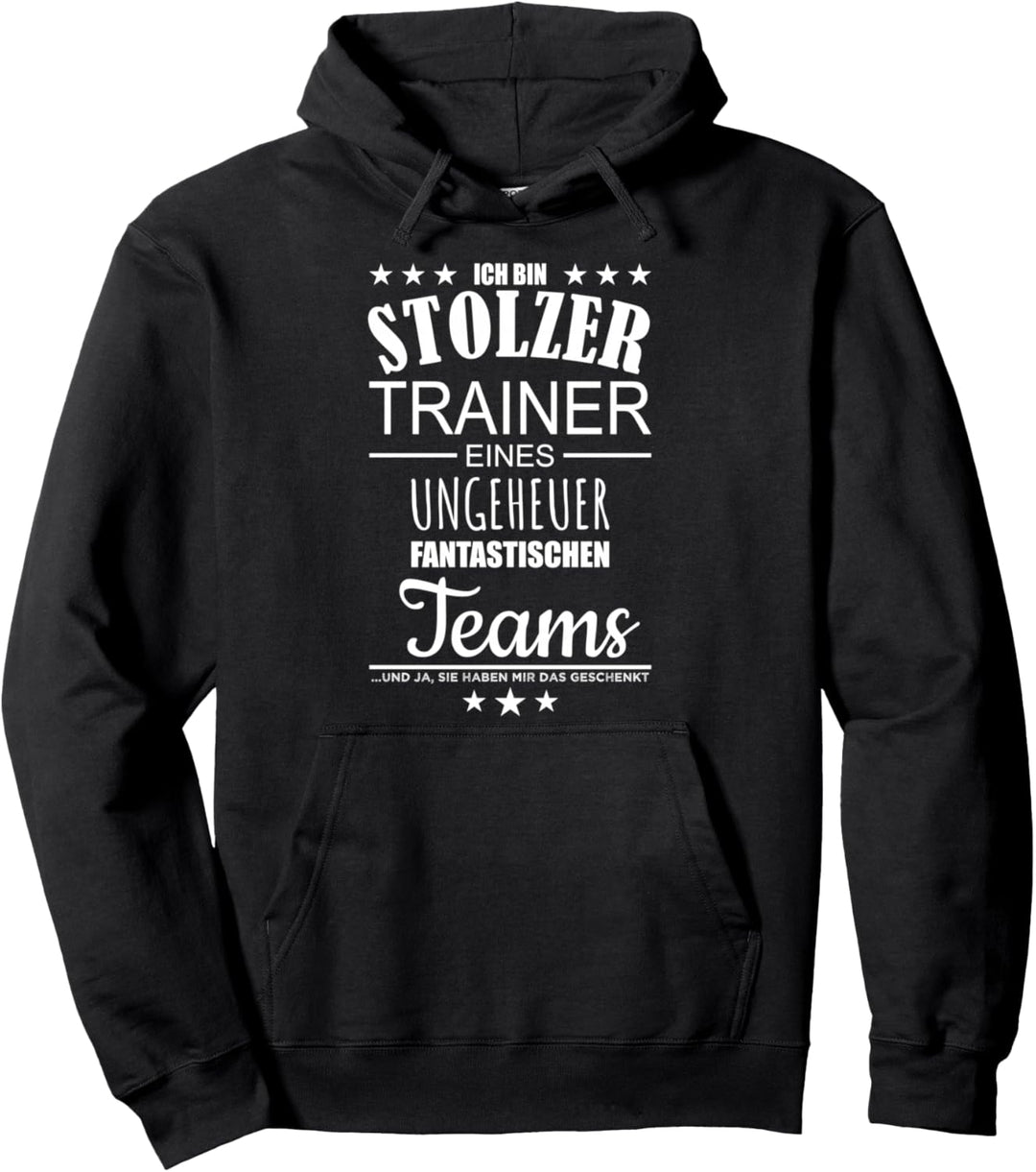 Trainer Mannschaft Geschenk Pullover Team Fussball Handball Pullover Hoodie