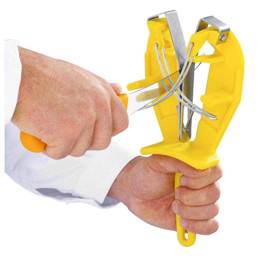 Materiel Sharp Leicht Gelb Larder Sharpener