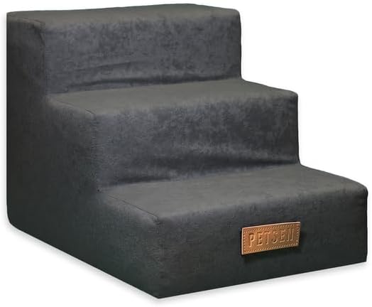 Sofatreppe für Hunde und Katzen – Hundetreppe für Bett & Sofa – 3- oder 4-stufig, rutschfest & wasch