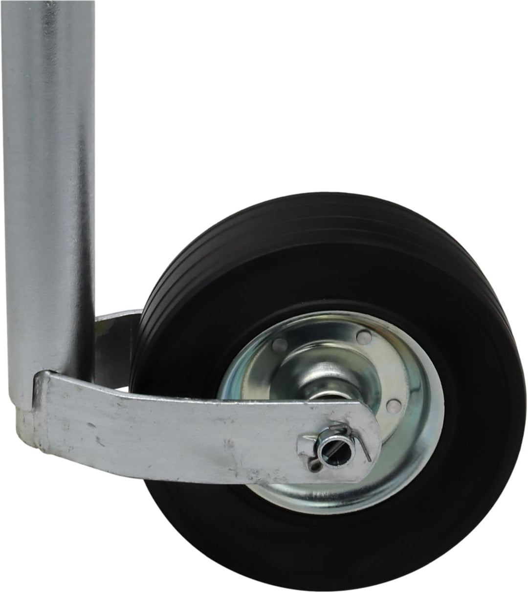 trailer parts4u Stützrad 150kg Ø 48mm mit Stützlastanzeige Stützlastwaage Bugrad 220x65 Deichselrad