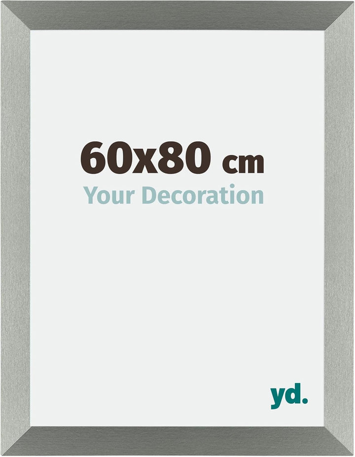 yd. Your Decoration - Bilderrahmen 60x80 cm - Bilderrahmen aus MDF mit Acrylglas - Antireflex - Ausg