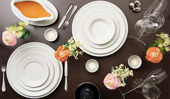 KPM Berlin KURLAND Dessertteller 19,5 cm, Porzellan, Kuchenteller, kleiner Teller, Frühstücksteller