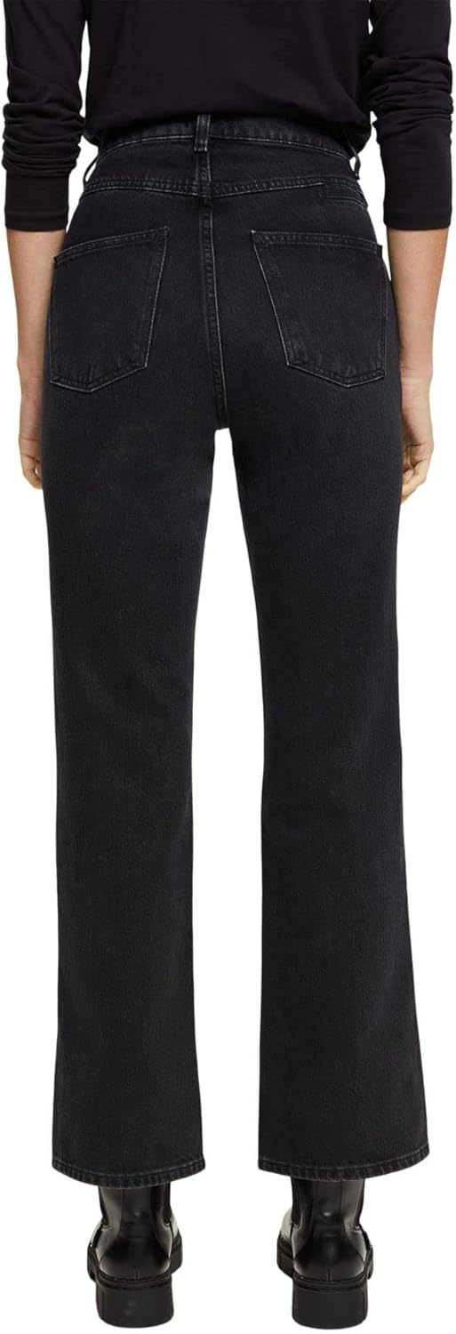 ESPRIT Damen Jeans 32W / 32L Black Dark Washed, 32W / 32L Black Dark Washed