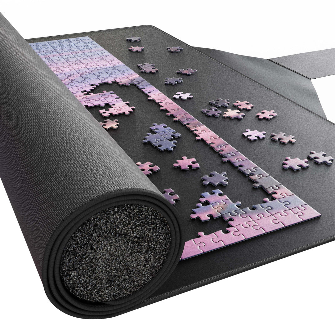 Puzzlup Puzzlematte bis 5000 Teile - 118 x 170 cm - Premium Puzzle Rolle für 1000, 1500, 2000, 3000,