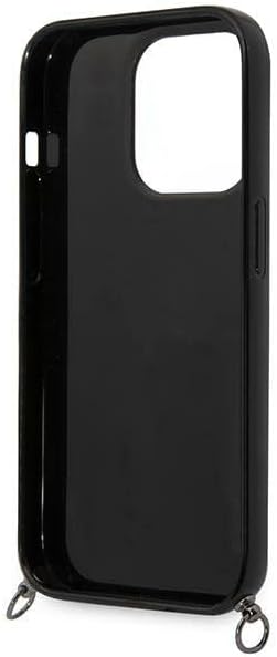 Karl Lagerfeld KLHCP14XSTSTP hülle für iPhone 14 Pro Max 6,7" hardcase rosa/pink Color Stripes Strap