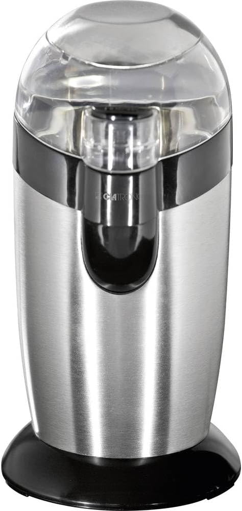 Clatronic® elektrische Kaffeemühle | Edelstahlschlagmesser | Fassungsvermögen 40 Gramm | Aromaschutz