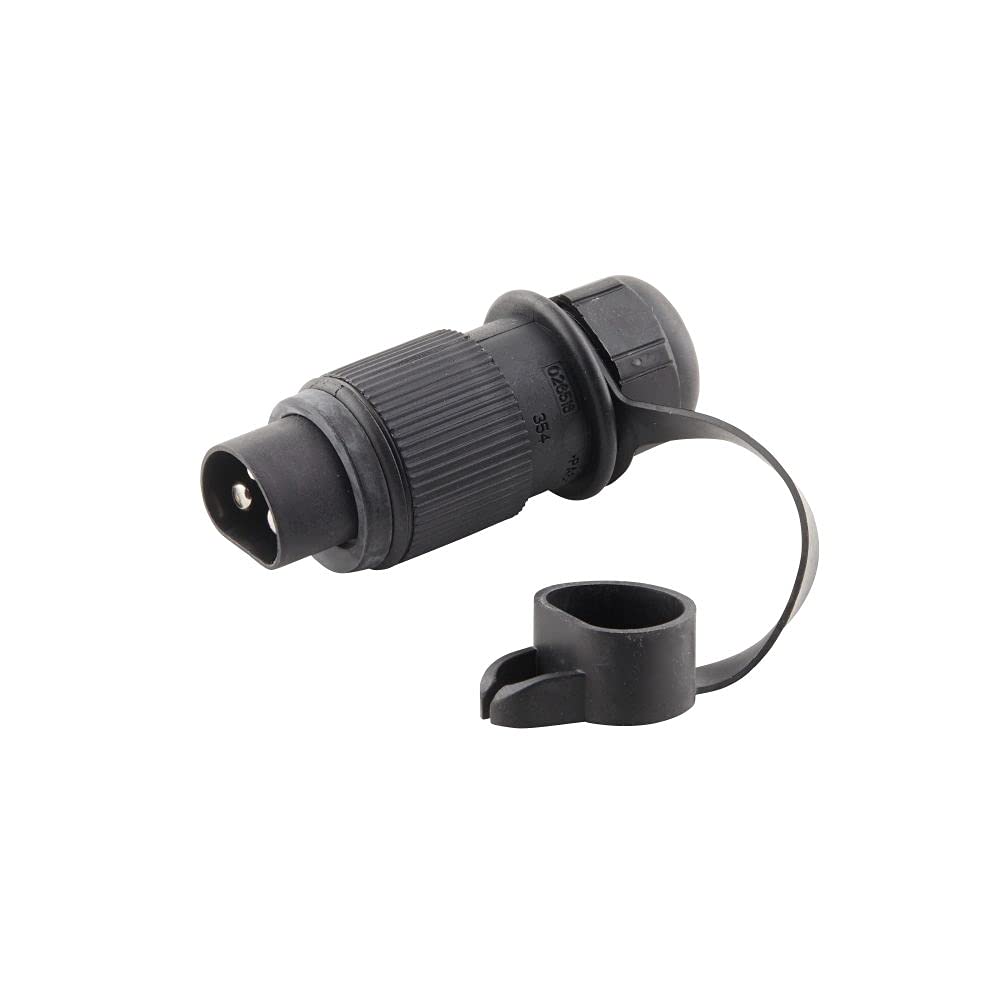 HELLA 8JA 002 263-011 Stecker - 3-polig - Stecker: Flachstecker - schwarz