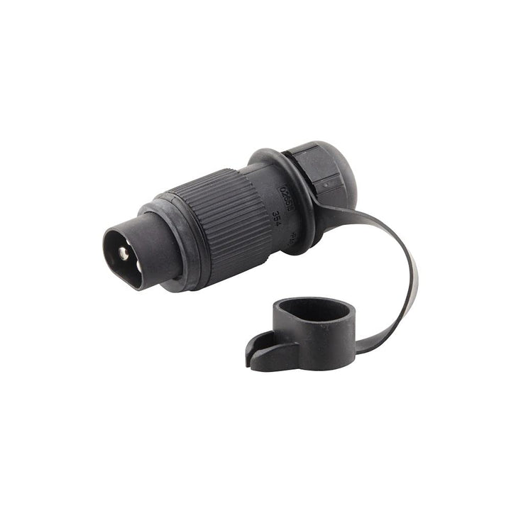 HELLA 8JA 002 263-011 Stecker - 3-polig - Stecker: Flachstecker - schwarz