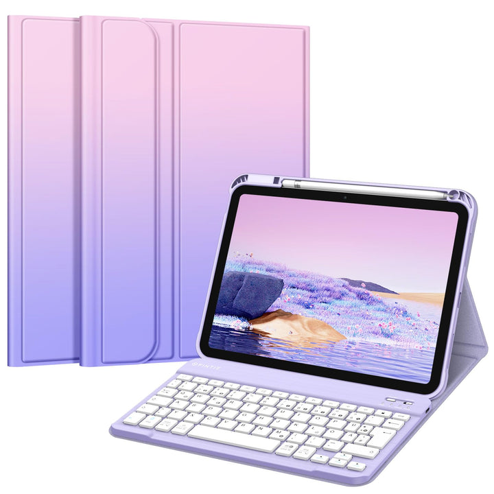 FINTIE Tastatur Hülle für iPad 11. Generation 11" 2025, iPad 10. Generation 2022 10.9", Schutzhülle