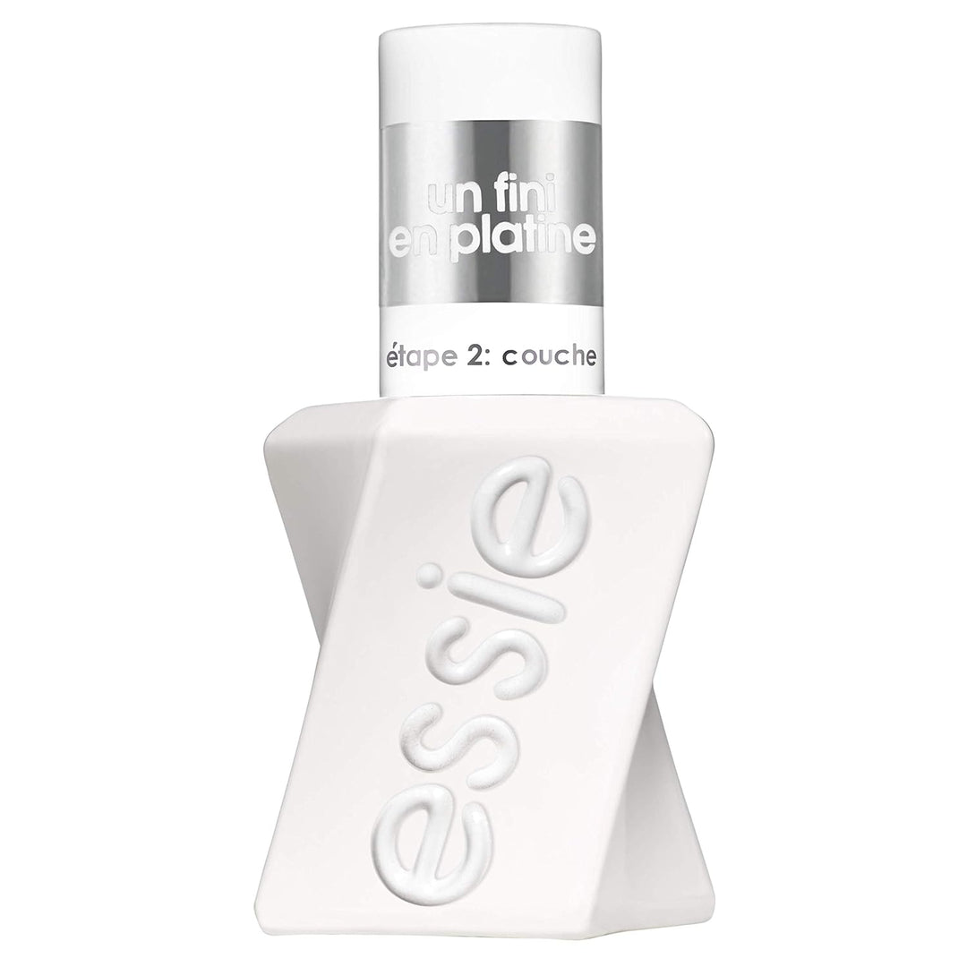 Essie Gel Couture - Platinum Grade Finish Top Platinum Grade Finish Top 13.5 ml (1er Pack), Platinum