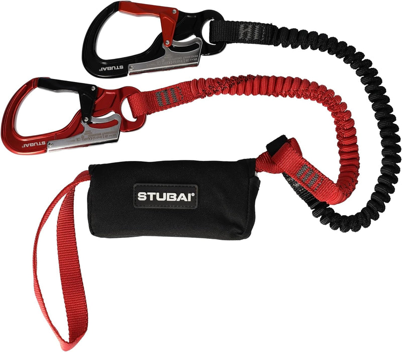 STUBAI Klettersteig-Set Basic 3.0 Klettersteigset, Kletterausrüstung zum Klettern, Via Ferrata Set