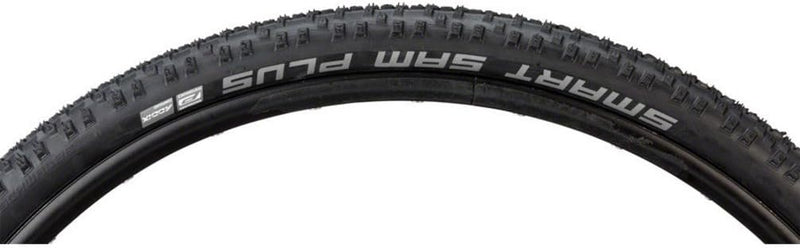 Schwalbe Smart Sam Plus HS476 Fahrradreifen (28" | 1,6" | 42-622) Schwarz, Schwarz