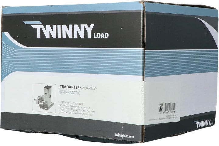 Twinny Load 629902140 Adapter Steckachse (Fahrradhalter) Single, Single