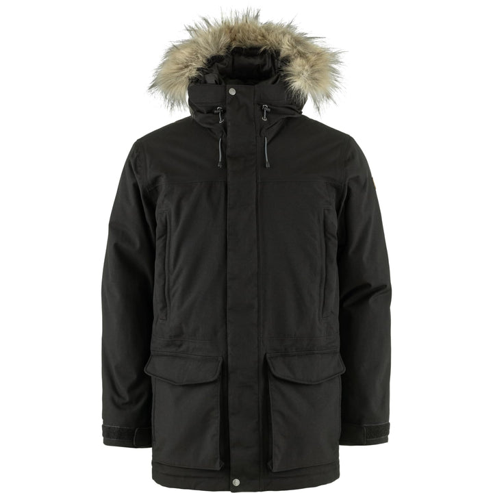 Fjällräven Herren Nuuk Lite Parka M parka M Schwarz, M Schwarz