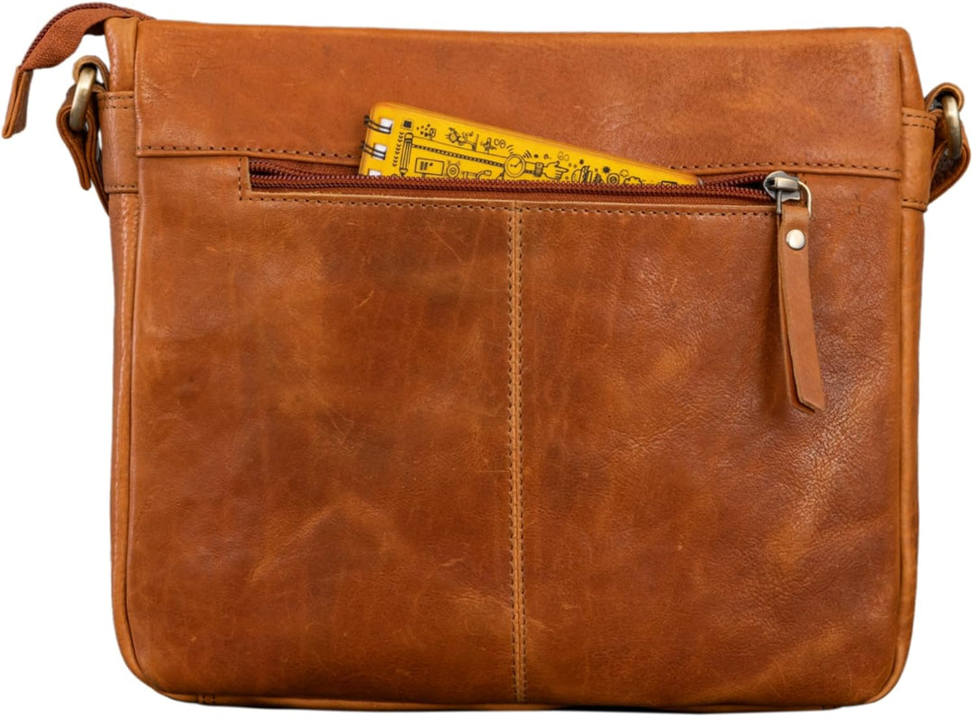 STILORD "Terra Ledertasche Damen Umhängetasche Vintage Handtasche für Frauen Klassische Schultertasc