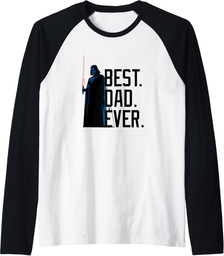 Star Wars Vatertag Darth Vader Best Dad Ever Tonal Raglan
