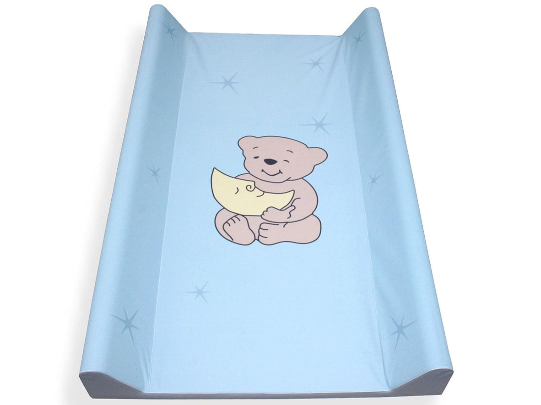 Wickeltisch Wickelbrett Wickelplatte Wickeltischauflage 80x50 cm Phthalatfrei blau