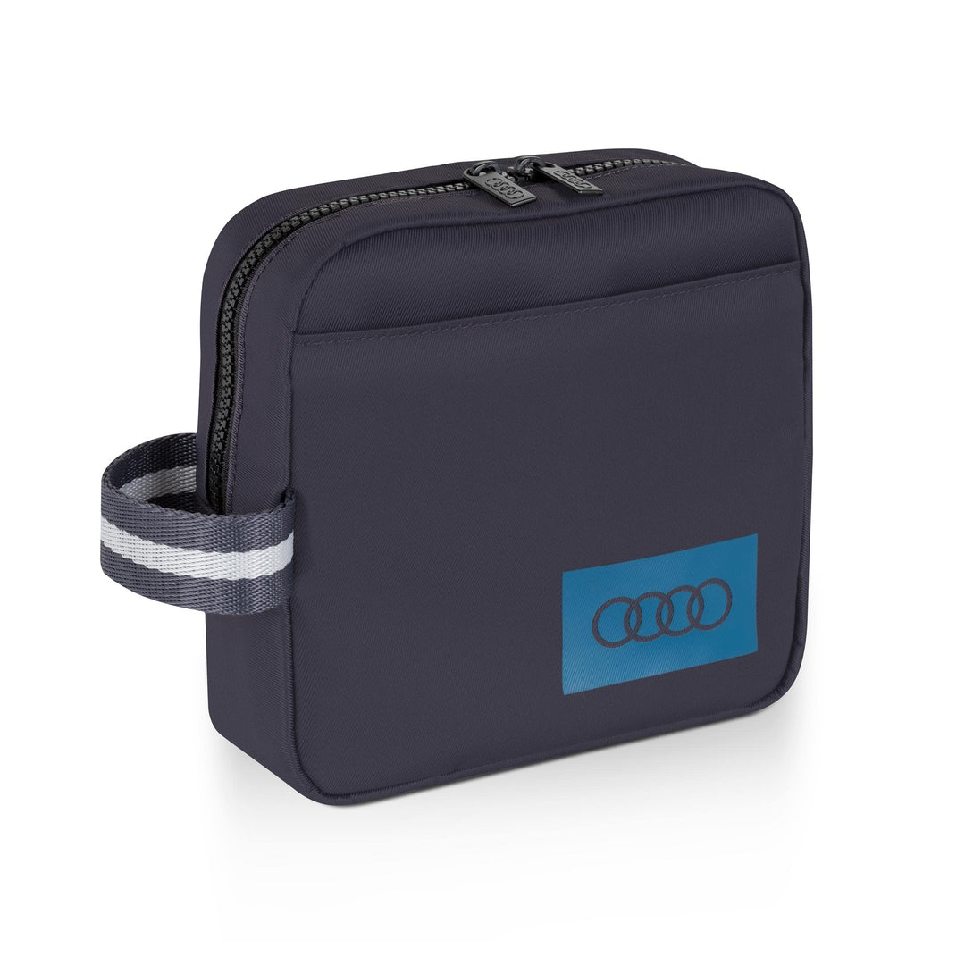 Audi 3152300300 Utilitytasche Utensilientasche Tasche, mit Audi Ringe Logo, grau