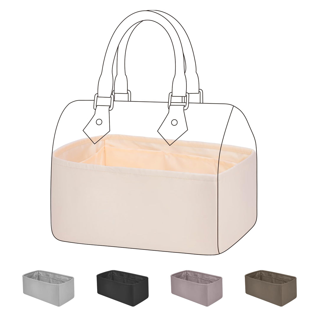 DGAZ Handtasche Tasche Organizer, Seide Innentaschen für LV Speedy Nano/20/25/30/35/40/45 Tasche, Le