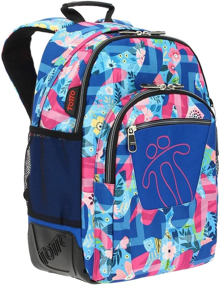 Totto Morral Crayoles Kinder-Rucksack, 44 cm, Mehrfarbig (Multicolor)