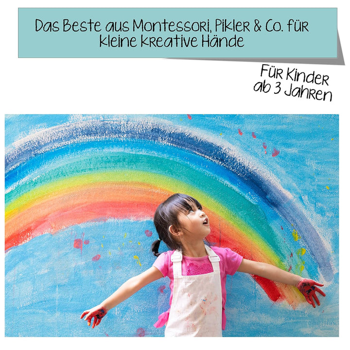 Gemeinsam basteln, gemeinsam wachsen - Das Kinderbastelbuch für gezielte Förderung: Die schönsten Mo