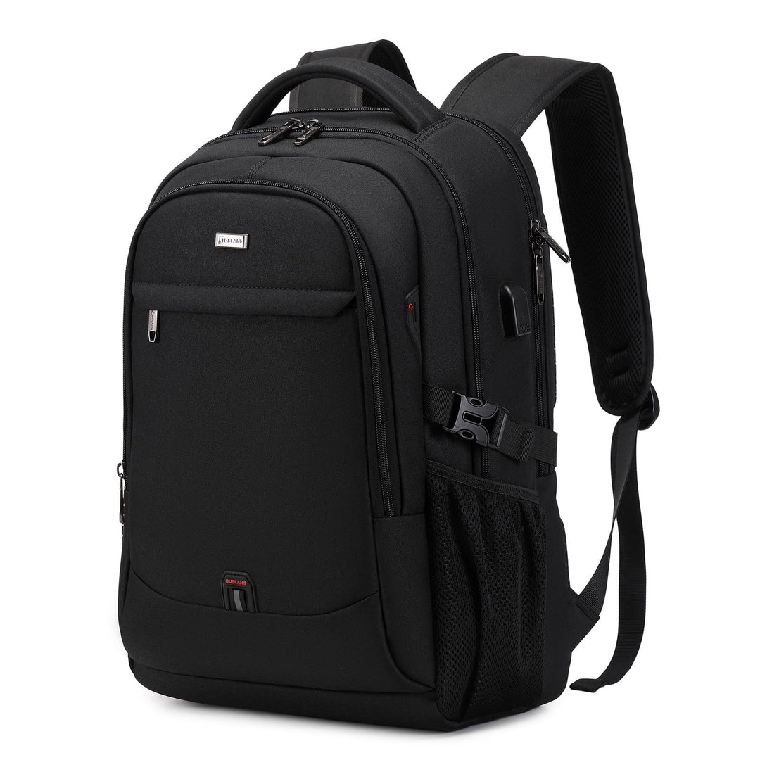 VINBAGGE Rucksack Herren Wasserdicht 15.6 Zoll Laptop Rucksack Anti Diebstahl mit USB-Anschluss Schu