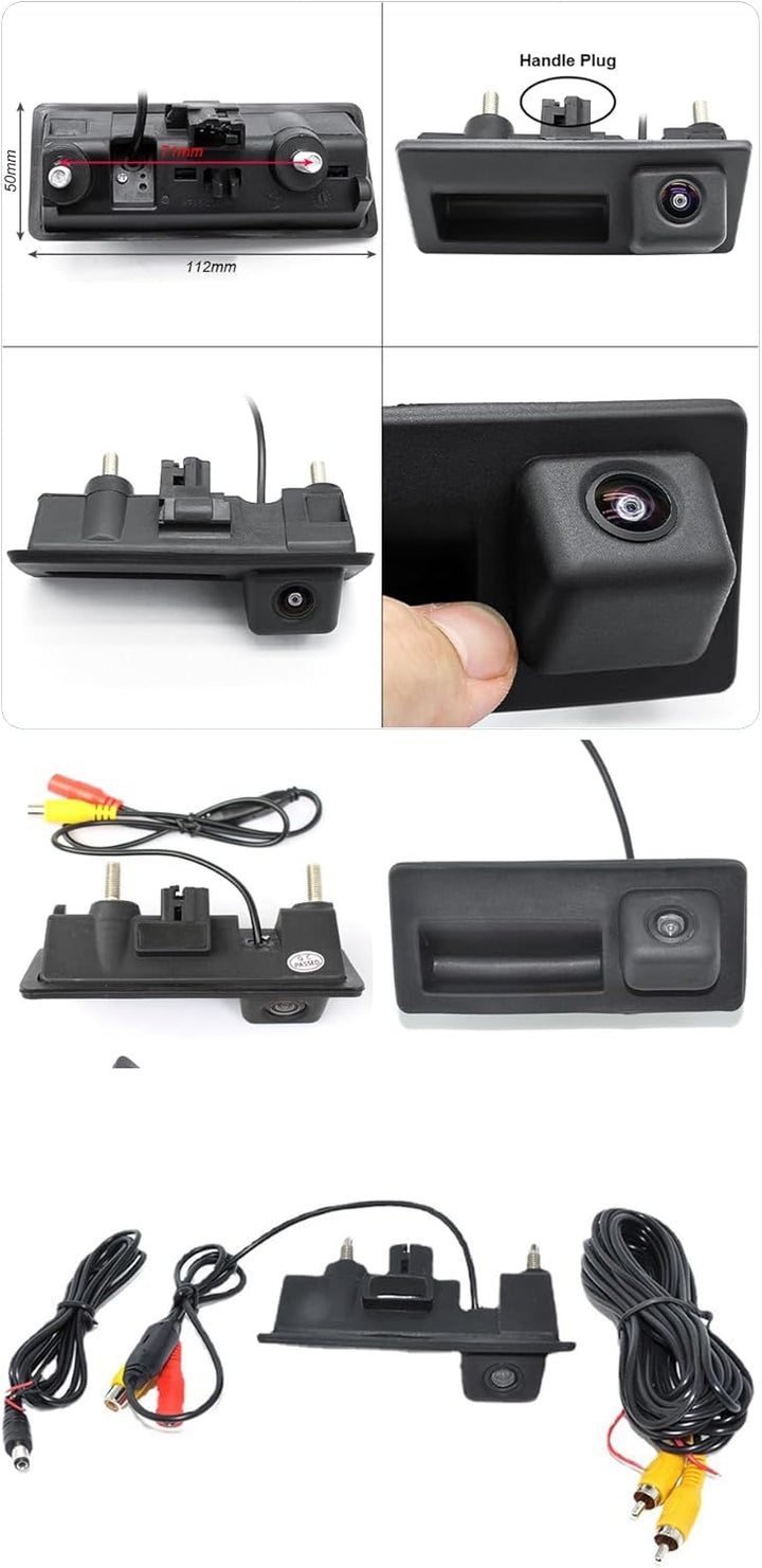 CCD HD 170° Auto Einparkkamera Rückfahrkamera für Audi A3 8V A4 B8 A5 8T A6 MK3 MK4 A7 MK1 Audi A6 M