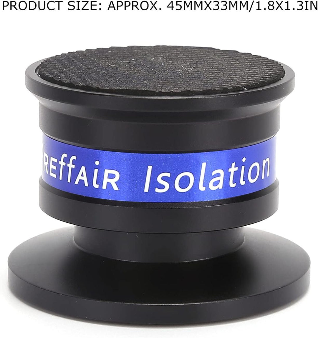 Dpofirs 4 *Isolationsfusspolster, Plattenspieler-Audioisolationspolster-Spikes, Isolationsspitzenpol