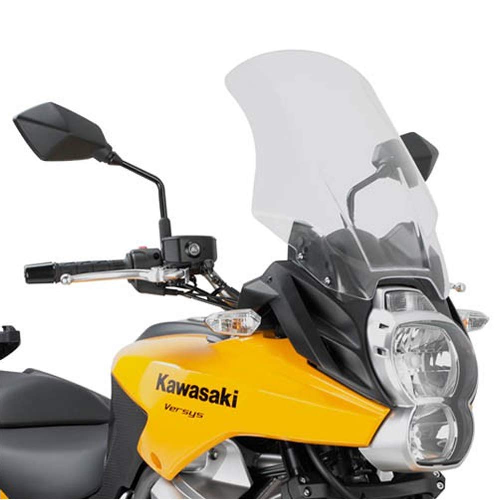 Givi D410STG Spoilerscheibe mit Kantenschutz, Transparent - Durchsichtig, - Durchsichtig