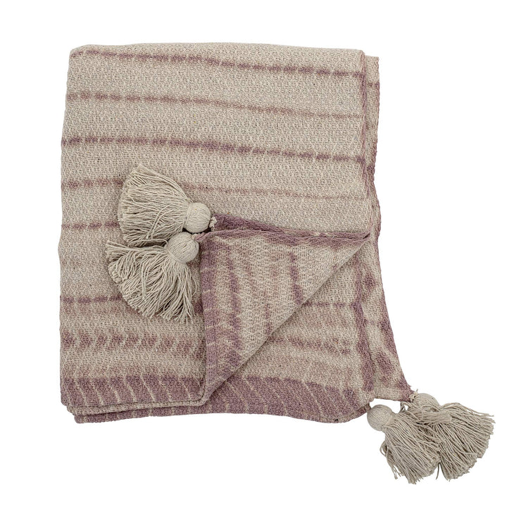 Bloomingville Tagesdecke, rosa, Cotton, Rosa