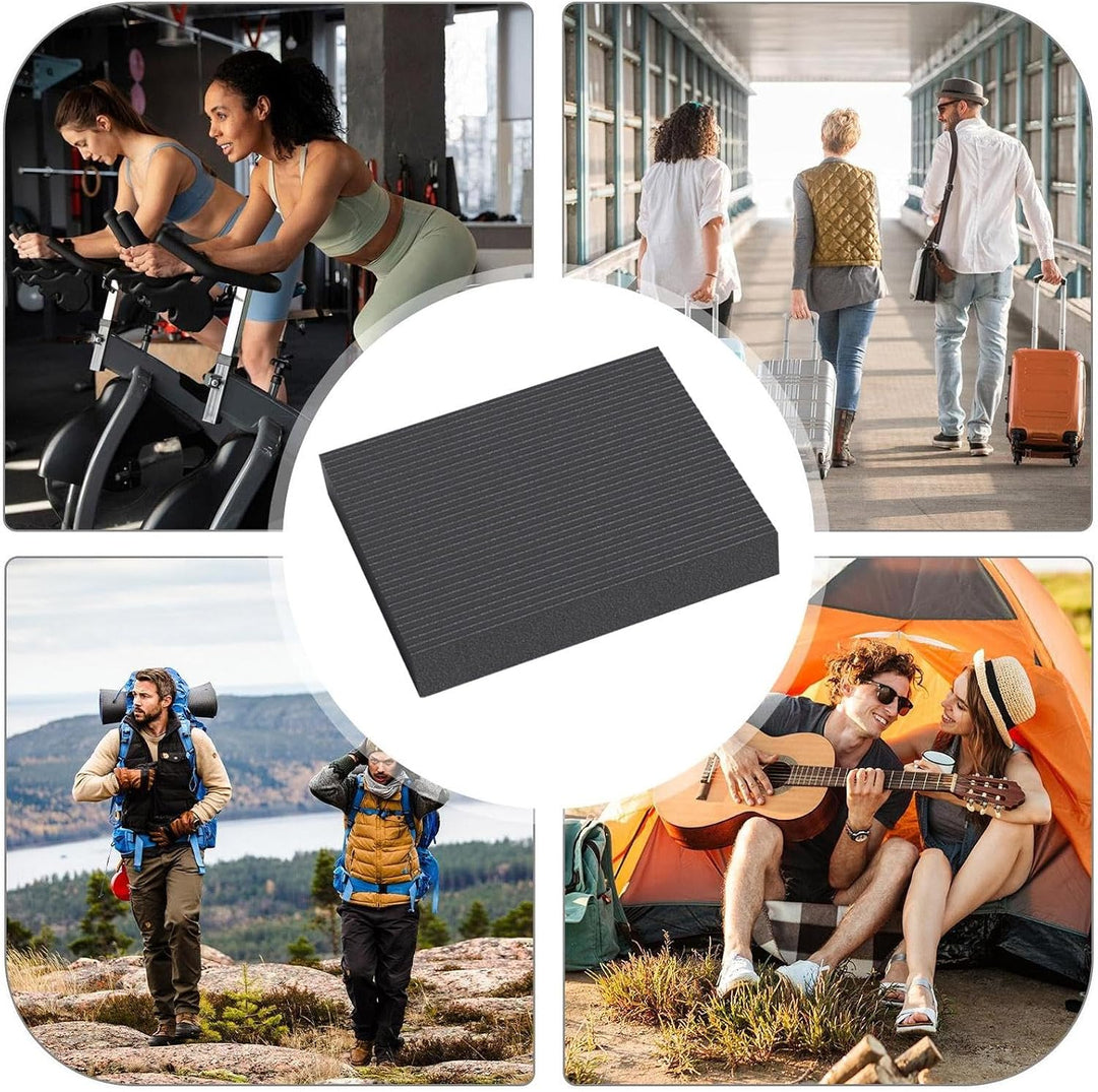 Fitness-Kniebandage, Trainingsmatte | Übung mit rutschfester Kniematte für das Fitnessstudio – siche