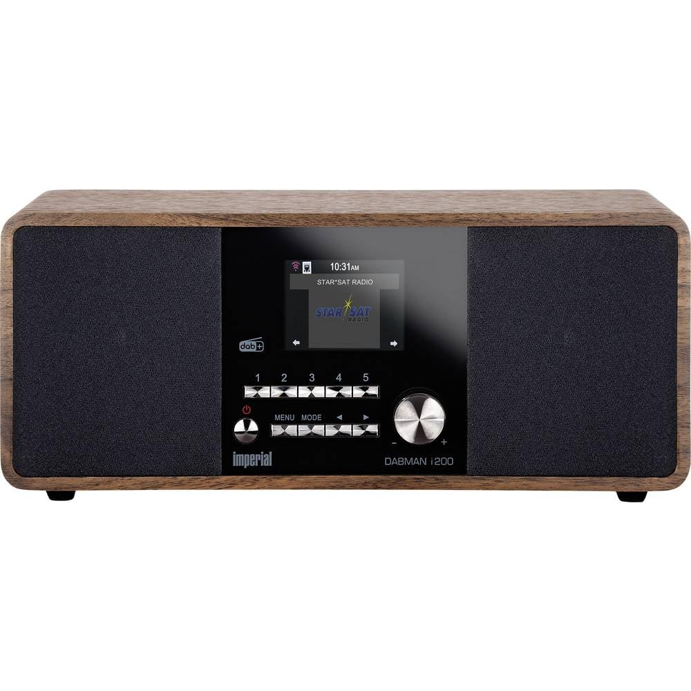 Imperial DABMAN i200 Internet/DAB+ Radio (Stereo Sound, Internetradio/DAB+ / DAB/UKW, WLAN, LAN, Aux