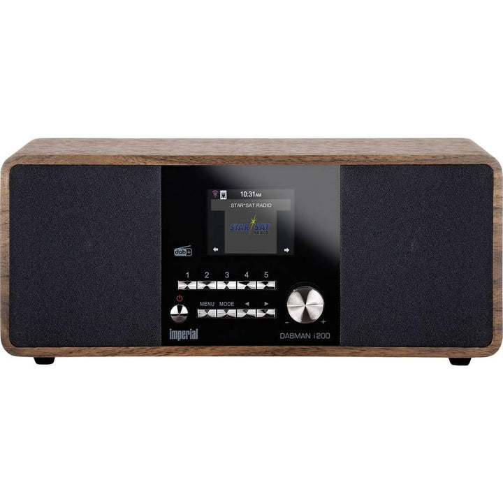 Imperial DABMAN i200 Internet/DAB+ Radio (Stereo Sound, Internetradio/DAB+ / DAB/UKW, WLAN, LAN, Aux