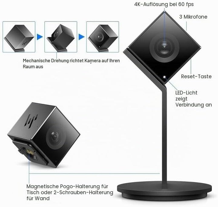 HP Presence See 4K AI Kamera