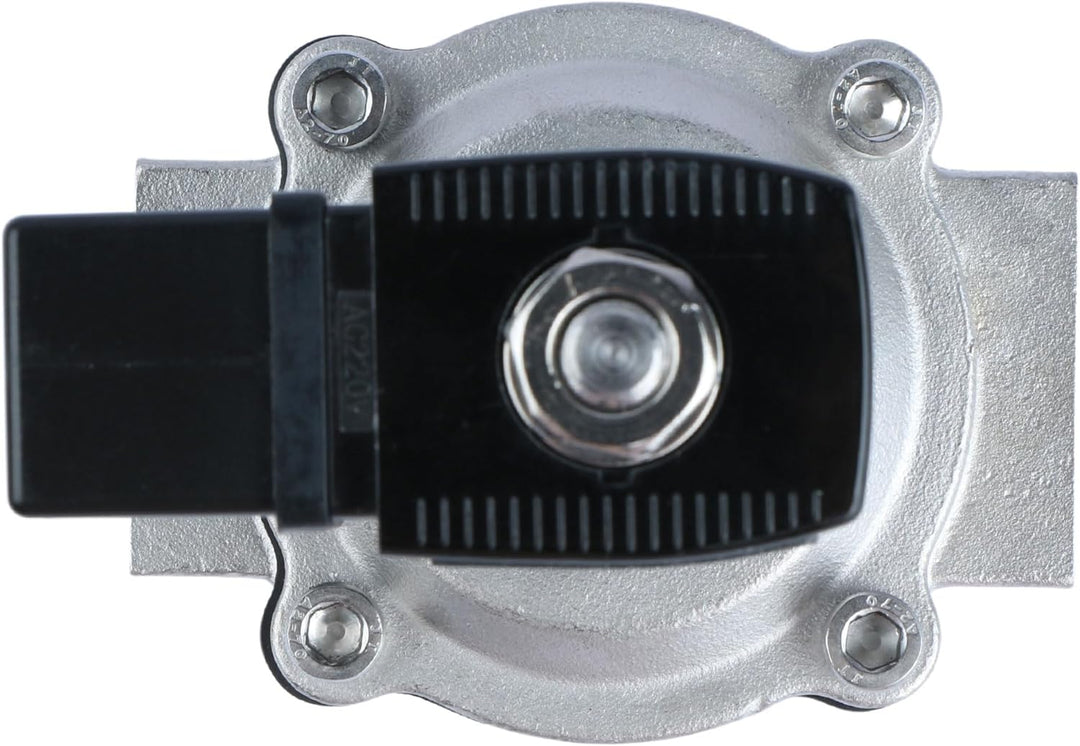 U.S. Solid Solenoid Valve Magnetventil Edelstahl G 1" 230V AC Normal geschlossen NC 0-10 bar, ventil