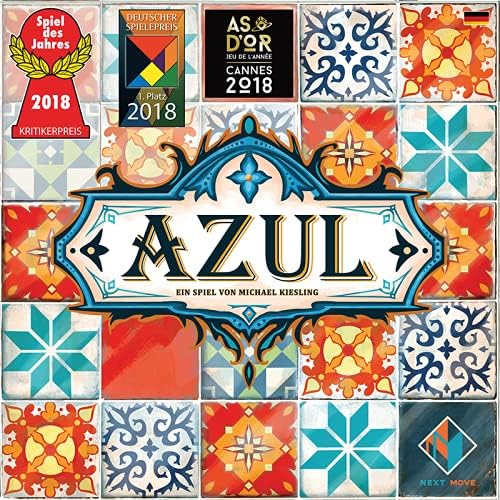 Asmodee | UNBOX NOW | Next Move Games | Azul | Grundspiel | Familienspiel | Spiel des Jahres 2018 |