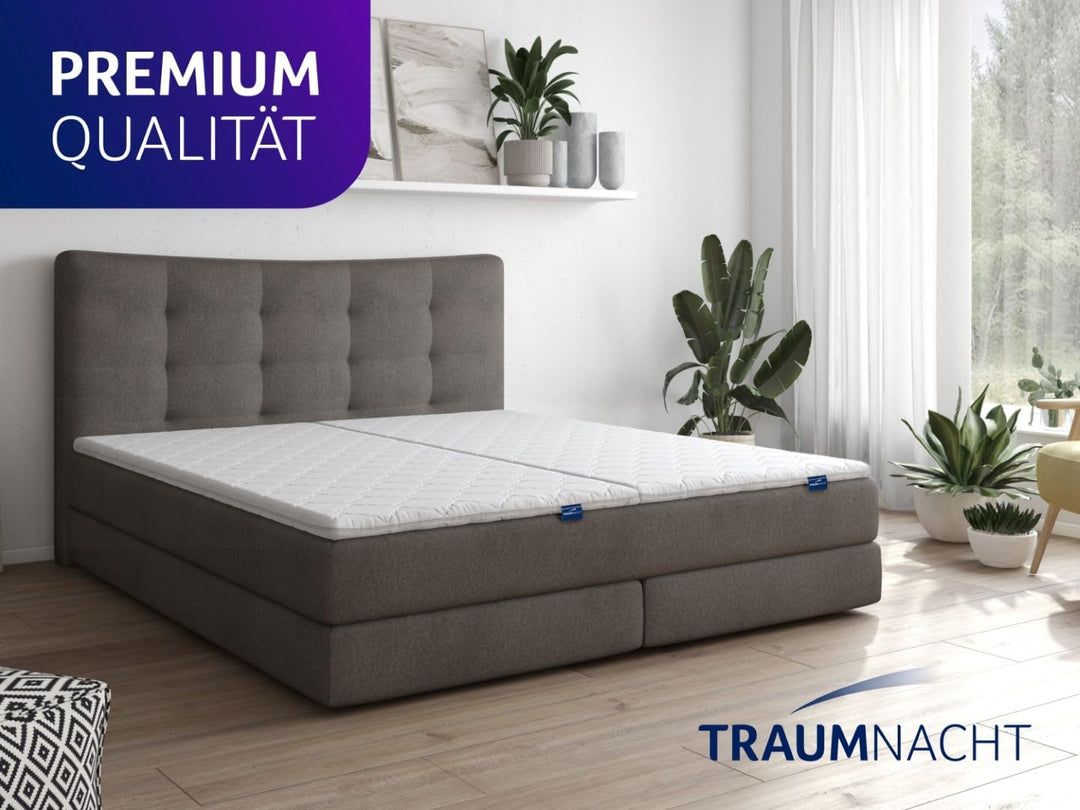 Traumnacht orthopädischer Matratzentopper, mit einem bequemem Komfortschaumkern, Öko-Tex zertifizier