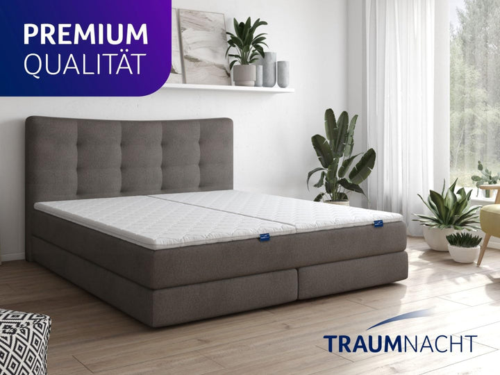 Traumnacht orthopädischer Matratzentopper, mit einem bequemem Komfortschaumkern, Öko-Tex zertifizier