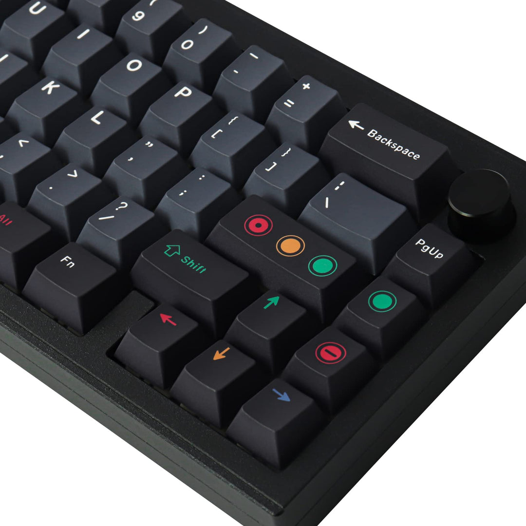 Keycaps PBT Keycaps 134 Tasten Cherry Profil Custom Keycaps mit 7u-Leertaste für ANSI(US) Layout Gat