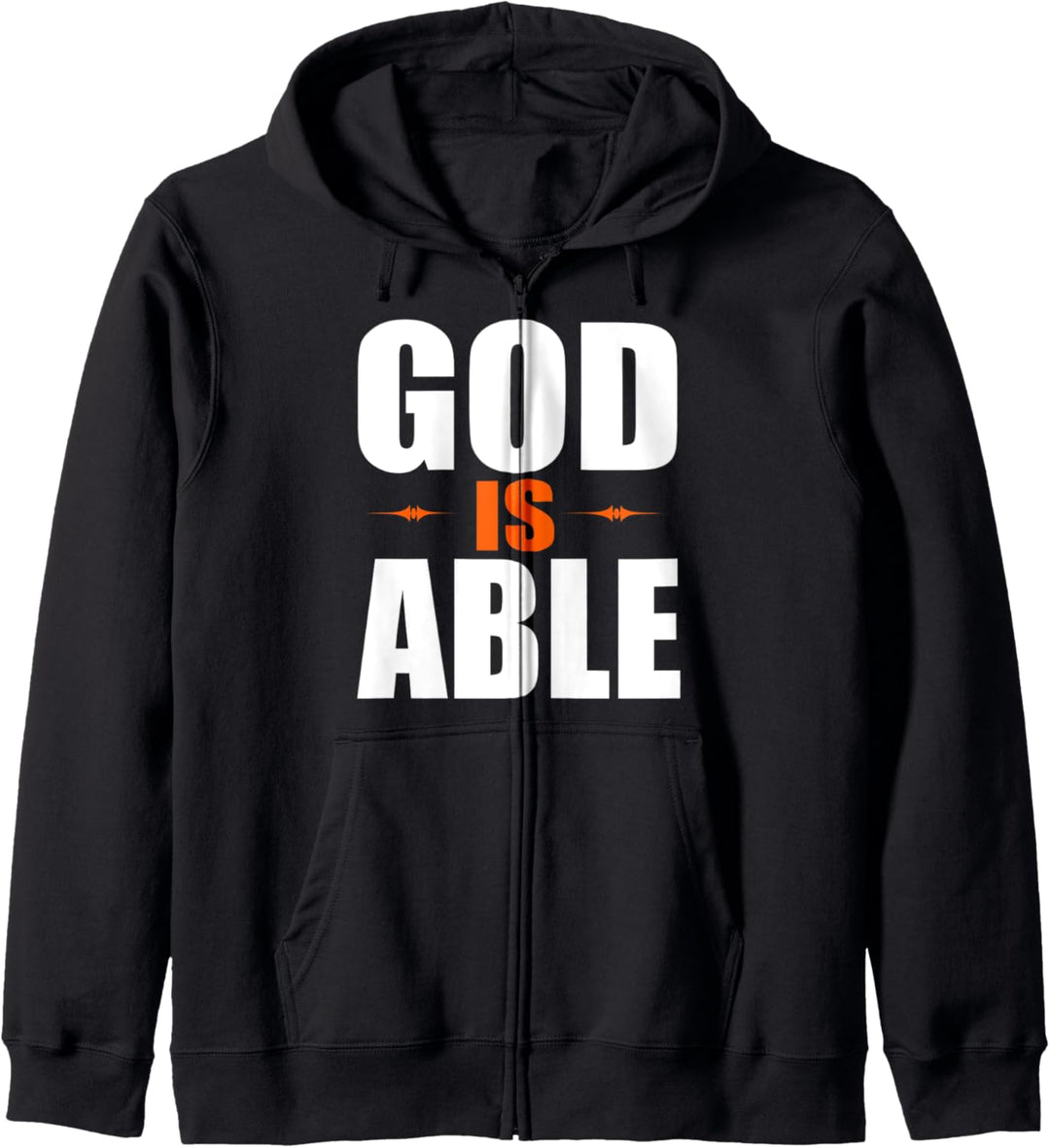 God is Able Christian Faith Gift Kapuzenjacke