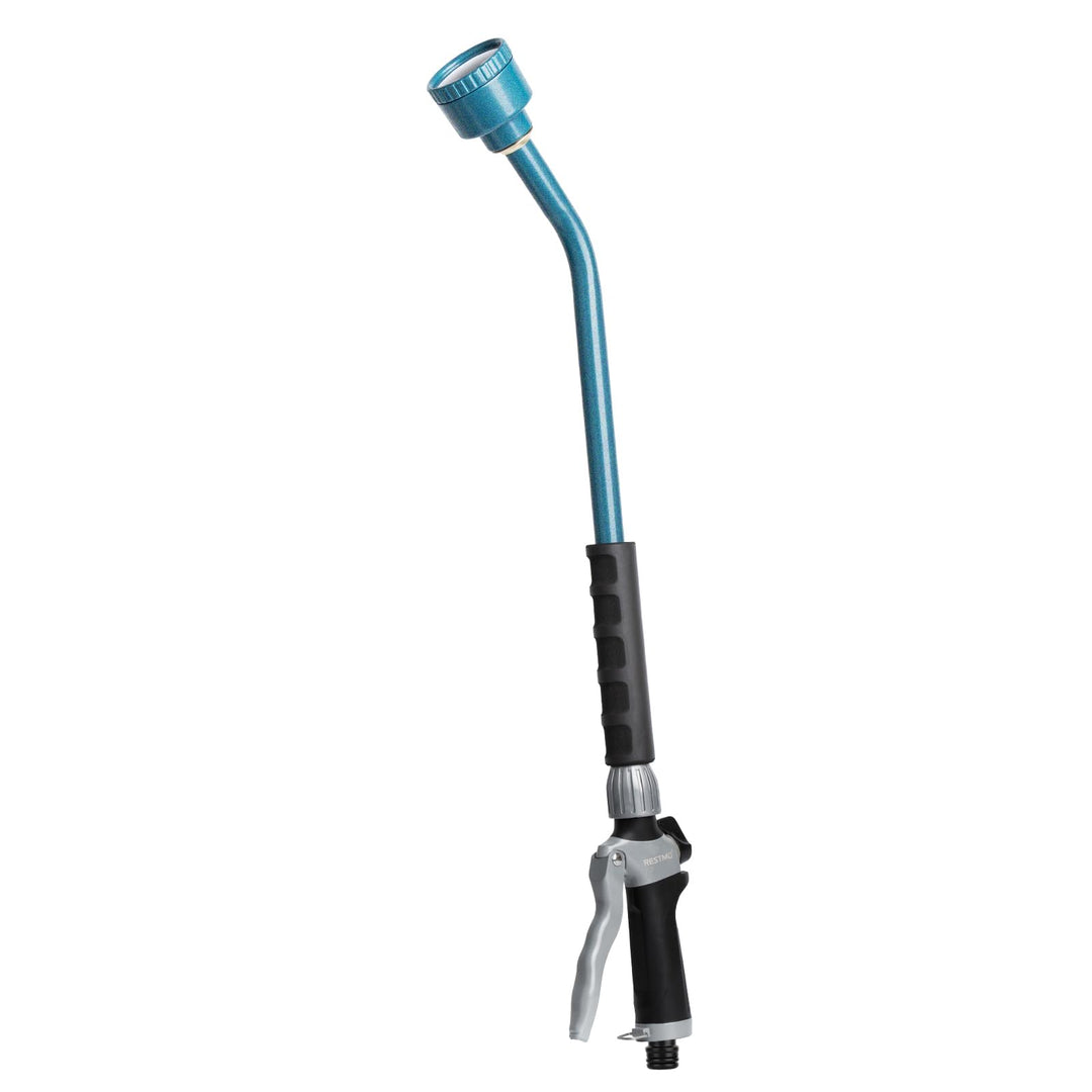 RESTMO Langer Giessstab, 61cm langer Gartenbrause mit voller, sanfter Dusche und Durchflusskontrolle