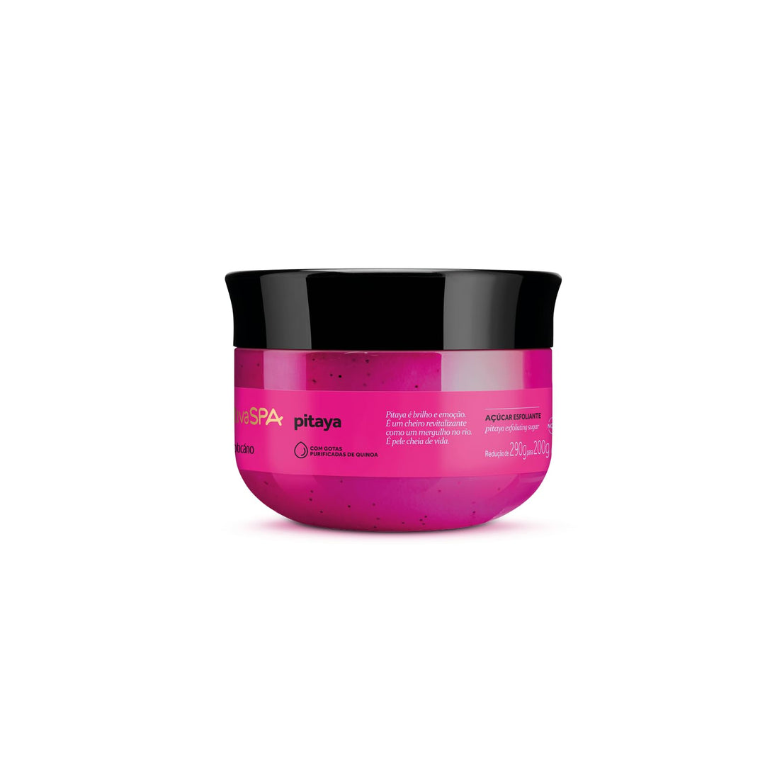O Boticário Nativa SPA Pitaya Drachenfrucht, Körperpeeling Zucker Körper Frau 200g Pitaya/Drachenfru